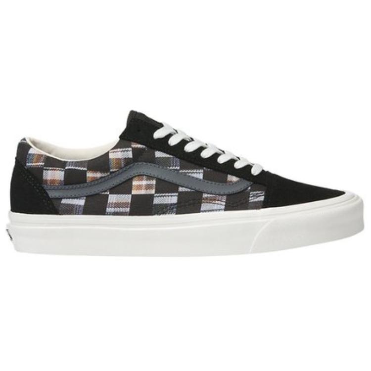 Vans Old Skool 36 DX Bricolage Pack - Кроссовки унисекс в клетку, черные, Bricolage-Check, многоцветные, VN0A4BVQJ4E