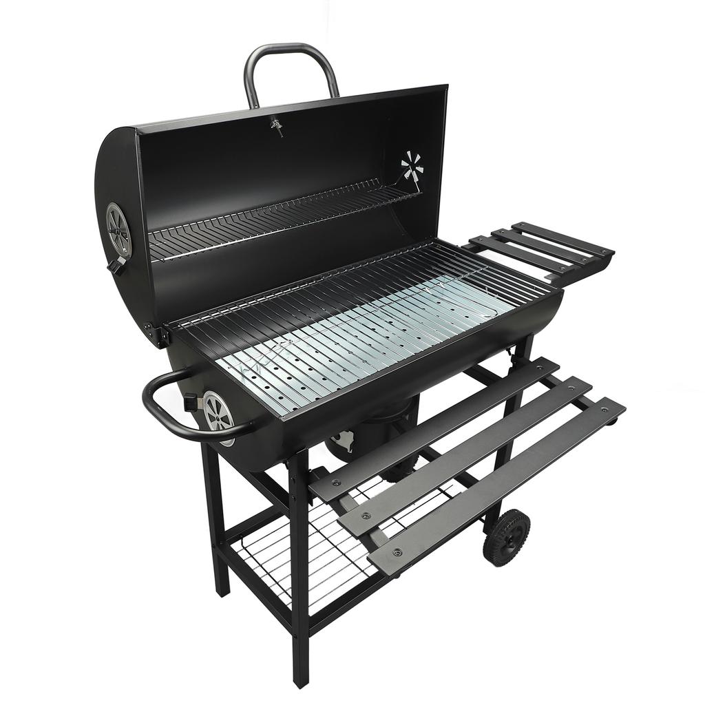 Уличный гриль-барбекю, многофункциональная съемная легированная стальная печь для барбекю на заднем дворе для дома