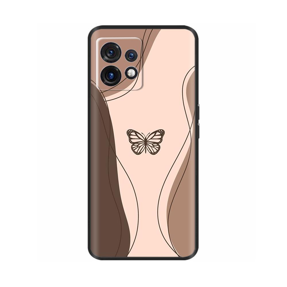 Для чехла для телефона Motorola Edge 40 Pro Милое сердце Мягкая жидкая силиконовая задняя крышка Для Motorola Edge 40 Edge40 Neo Fundas Чехлы