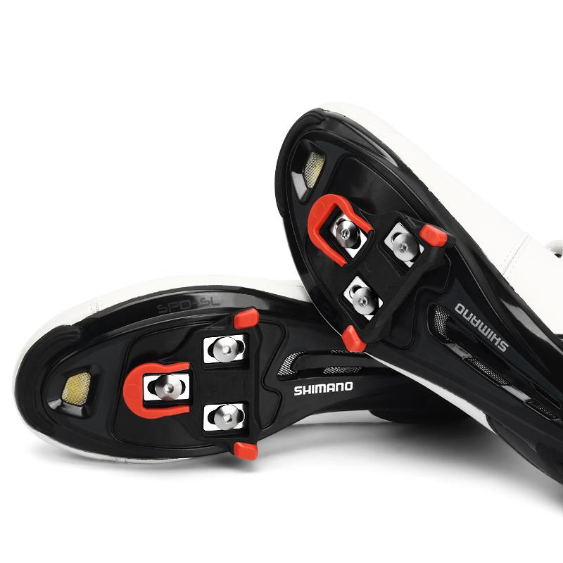 1Pair Road Bike Pedal Cleat Plastic Bicycle Shoe Universal Self-Locking Pedales For Shimano SH10 SH11 SH12 Cycling Pedal Cleats