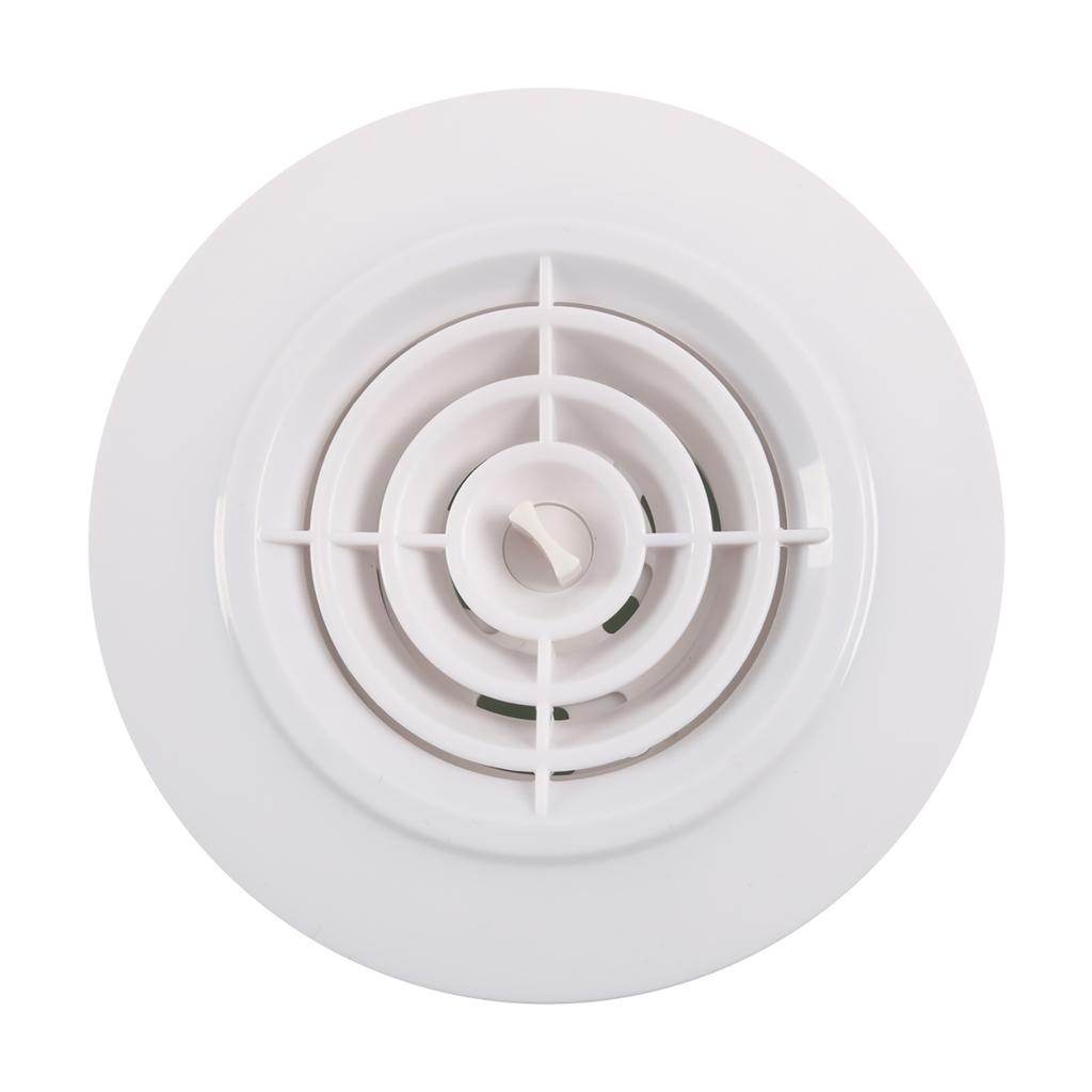 Модернизированная круглая решетка для вентиляционного отверстия, крышка софита, простая установка, используется для вентиляции ванной комнаты, офиса, кухни