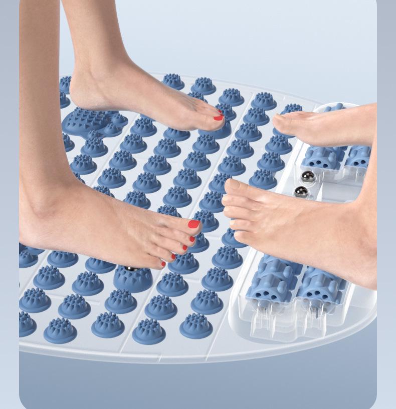 Многофункциональный акупунктурный массажный коврик для ног: Облегчение боли в подошве при беге трусцой, Терапия болезненных сухожилий, Не требует сборки