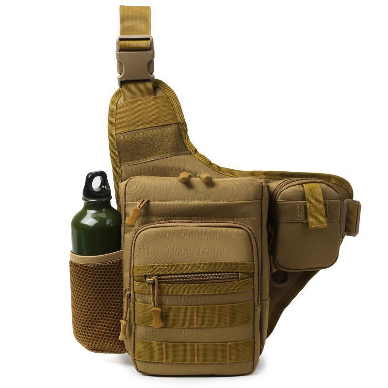 Мужская легкая брызгозащищенная велосипедная сумка через плечо для использования на открытом воздухе