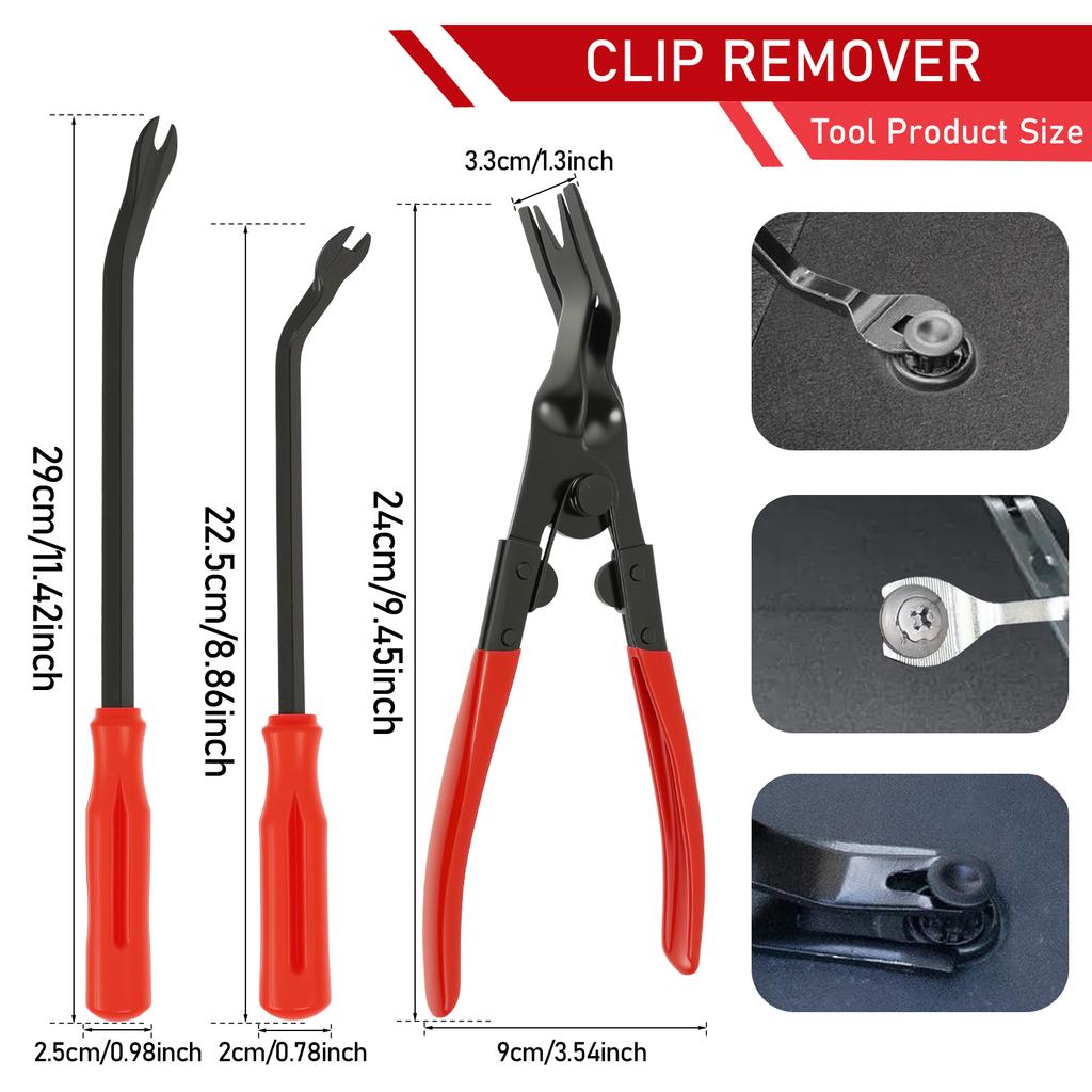 Car tools Car Interior Disassembly Plastic Trim Removal Tool Car Clips Puller Diy Panel Tools for Auto Trim Puller Car Hand Tool