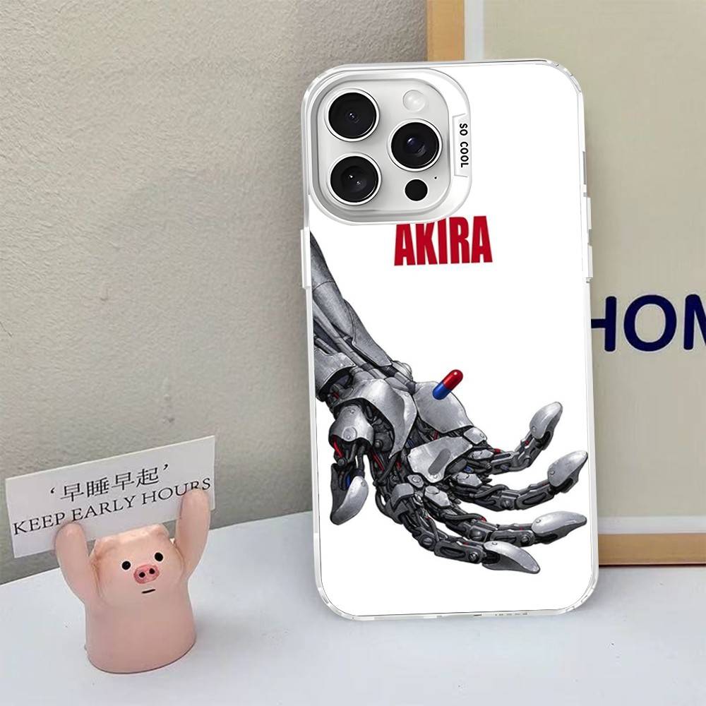Japanese Anime A-akira Cartoon Phone Case For IPhone 16 15 14 13 12 11 Pro Max X XR XSMAX 8 7 Plus Matte Shockproof Back Cover