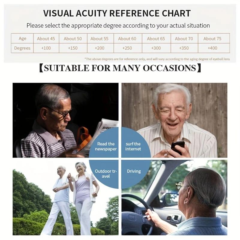 6 пар ультралегких спортивных очков для чтения для мужчин и женщин, полнокадровая прямоугольная, от +1 0 до +4 0 диоптрий