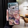 Чехол для Motorola Moto G71 G22 Edge40 G32 G53 G30 Edge 20 Pro 30 Lite G51 G73 G60s G52 G50 Чехол для телефона Узор 'Морской пейзаж'