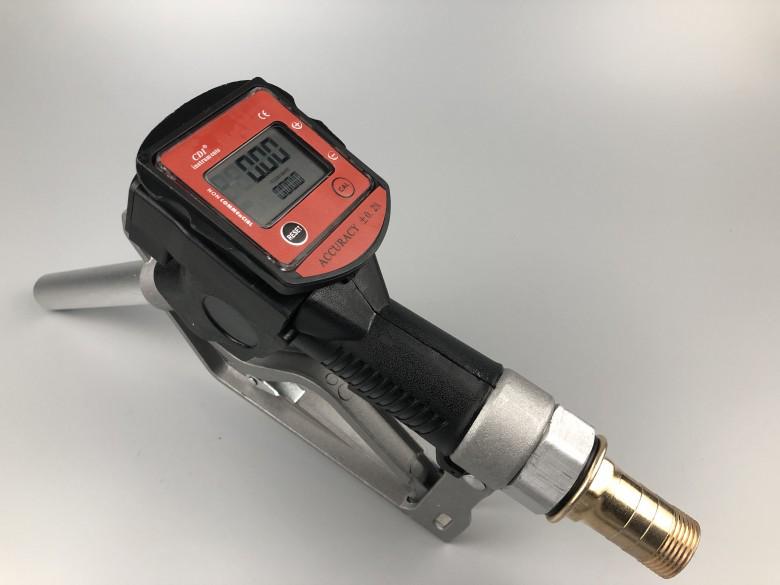 Electronic Auto-Cut Fuel Nozzle: Self-Sealing, Adjustable for Diesel/Gasoline