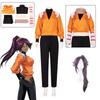 Anime BLEACH Cosplay Shihouin Yoruichi Cosplay Costume Wig Outfits Shihouin 2 Style Clothes Halloween Carnival Party Costume