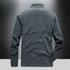 Осенняя и зимняя одежда для активного отдыха из флиса Мужская флисовая ветрозащитная кардиганная дышащая куртка Куртка Куртка мужская