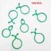 50PCS Horticulture 8 Figure-Eight Buckle Plastic Plant Binding Fixed Cable Tie Multi-Functional Fixed Clamp Hoist Ring