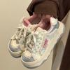 Thick-soled Fashionable Women's Shoes2025 Spring and Autumn New Style,Versatile and Casual Low-top Women's Sneakers for Students