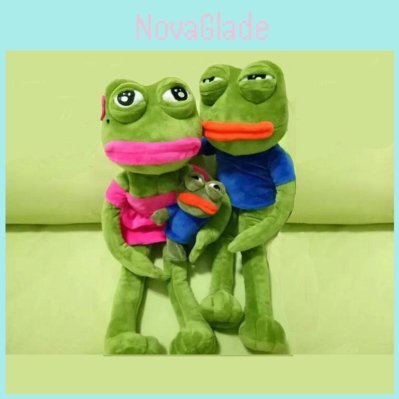 Плюшевая кукла Пепе Лягушонок, мягкая игрушка для украшения дома