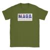 MAGA Make Albo Go Away Футболка для мужчин Винтажные футболки из чистого хлопка с круглым вырезом и коротким рукавом Одежда больших размеров