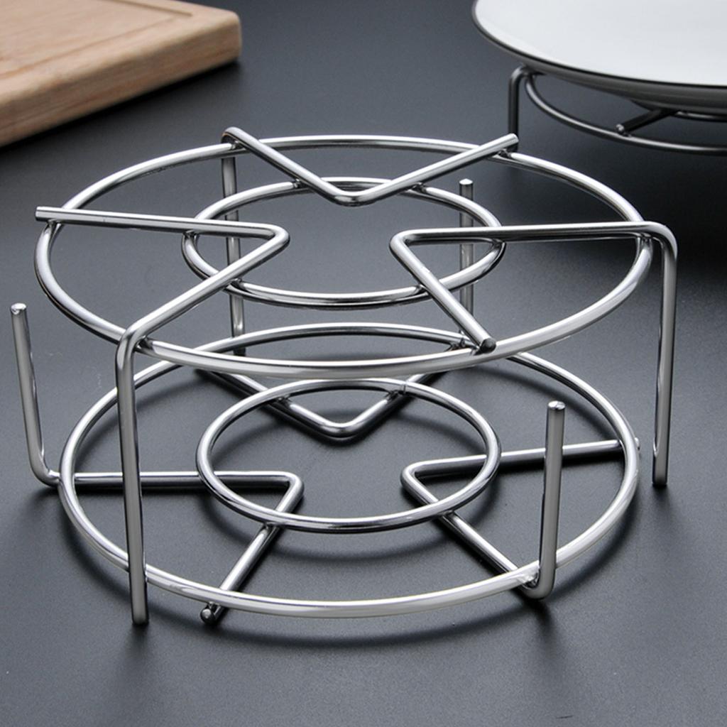 Стойка для приготовления на пару из нержавеющей стали, многоцелевая круглая стойка для приготовления на пару, стойка для готовки