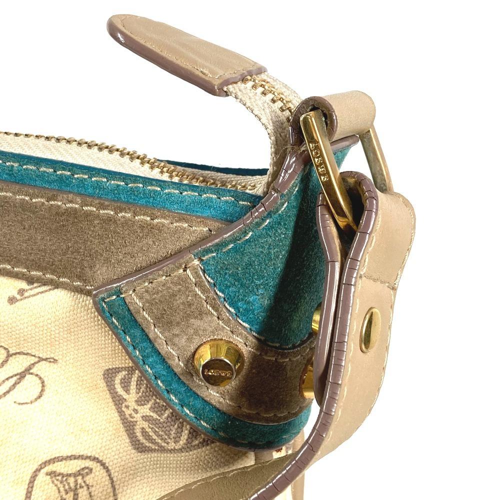 LOEWE 160th anniversary logo Crossbody Pochette, all-over pattern Shoulder Bag