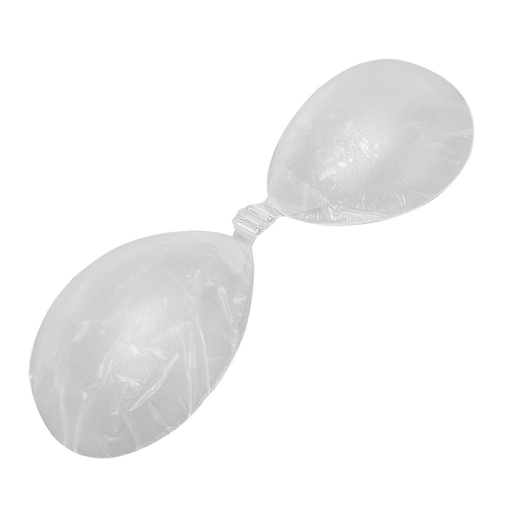 1 пара силиконовых вставок для бюстгальтера, водонепроницаемые, утолщенные, многоразовые, прозрачные, для купальников и уличной одежды