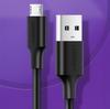 Ugreen 0.5м Высококачественный Кабель для Зарядки Micro USB на USB-A, Черный