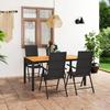 VidaXL 5-Piece Garden Dining Set Patio Dining Furniture Garden Lounge Terrace Dining Furniture 3060054