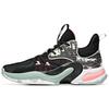 Anti-Slip Wear-Resistant Low Top Basketball Shoes Men Sneakers Black Pink Green 112031105-1