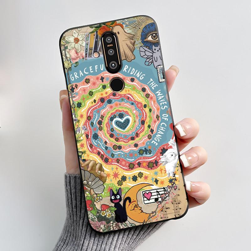 Милый Чехол Для Nokia 8.1 plus/NOKIA X71/Nokia 8/Nokia 8 Sirocco Печатный Корпус Защитная Крышка Мягкий Силикон Мультяшные Чехлы для Телефона