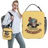 PesceRicco Italian Brainrot Meme Creature Lunch Bag Picnic Lunch Box For Women Thermal Tote Handbags Oxford Portable Cooler Bag