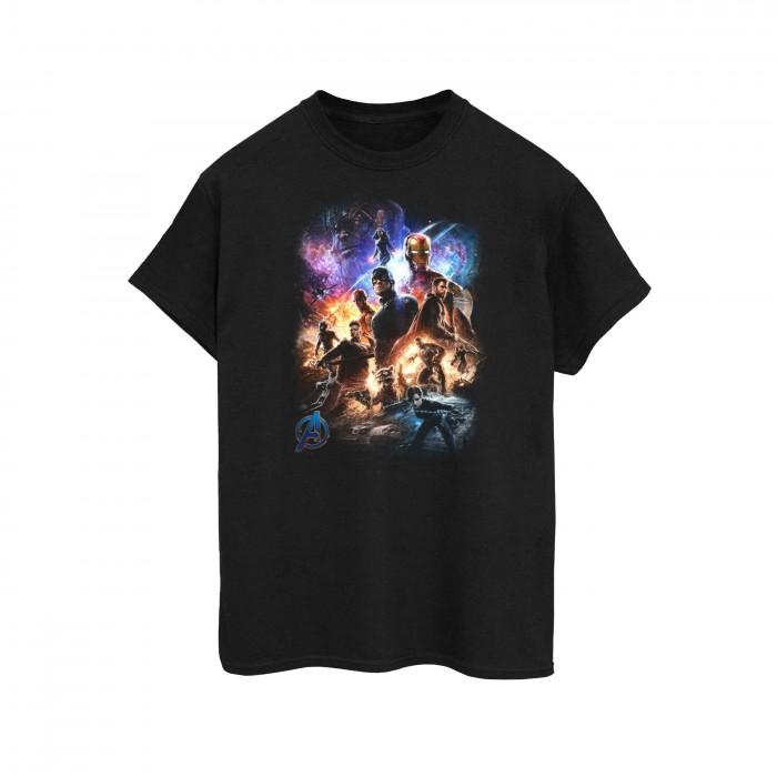 Avengers Endgame Мужская футболка с рисунком персонажа из хлопка