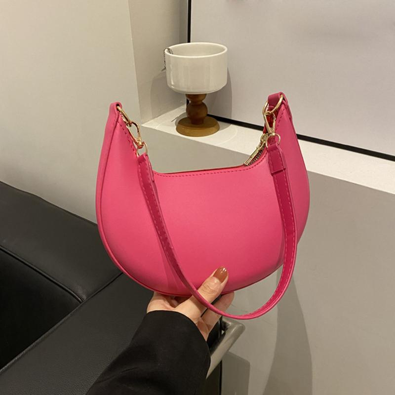 Новая модная высококачественная бейсбольная сумка в форме луны, демонстрирующая роскошную женскую сумку на одно плечо, сумка-хобо через подмышку