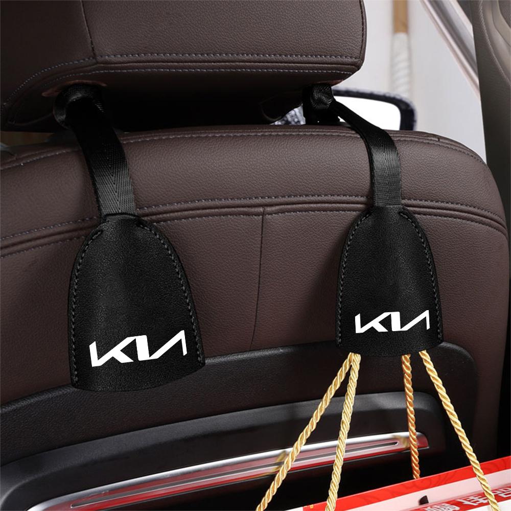 Car Headrest Hooks Seat Back Organizer Holder Interior Accessories For KIA Sportage GT RIO Ceed Picanto Pegas Sorento Niro Soul