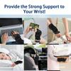 Фиксатор запястья для запястного канала, ночной фиксатор запястья, фиксатор запястья для запястного канала, для лечения тендинита, артрита, триггерного большого пальца, подходит для рук мужчин и женщин