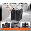 Insulated Food Carrier, 32Qt Capacity, Stackable Catering Hot Box with Stainless Steel Barrel, Top Load LLDPE Food Warmer with Integral Handles