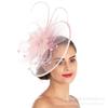Bridal Headgear Retro Mesh Top Hat Feather Hair Accessories Hairpin Top Hat Headband Exaggerated