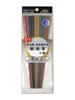 Asahi Koyo Hexagonal Commercial 5 Easy To Dishwasher and Dryer Made In Pack of 5 Chopsticks, Heat-Resistant, Grade, Colors, Approx. 22.8cm, Non-Slip,