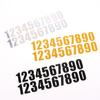 Car Glow In Number Sticker Luminous Digits Stickers Car Temporary Paking Phone Mailbox Tag Drawer Sign Hotel Door Plaque Label