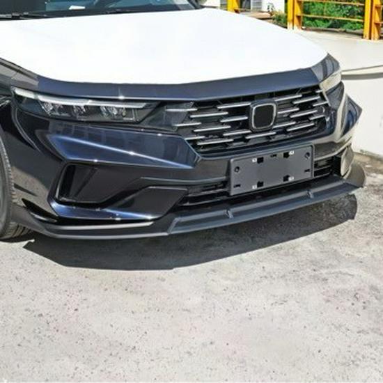 Совместимо с трехсекционным передним бампером Honda Accord 2025 года, установка без сверления, доступно в матовом, глянцевом, красном и черном исполнениях под карбон.
