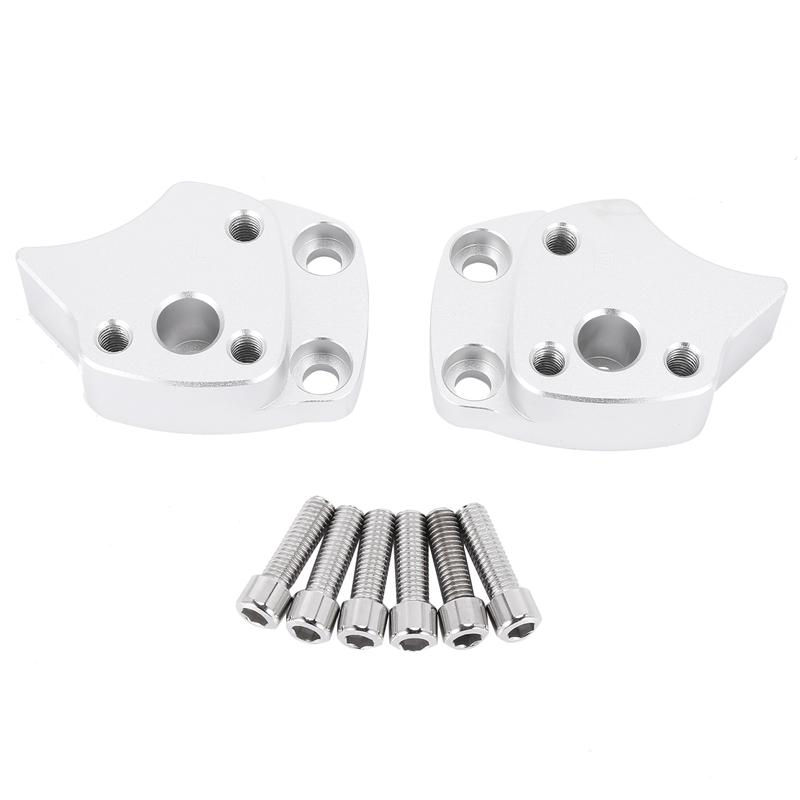 25 мм подставка для руля для Yamaha FJR1300 FJR 1300 2001-2005, серебряные подставки под руль, аксессуары для мотоциклов