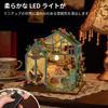CRESYMME Dollhouse Miniature Kit Wooden 3D Puzzle DIY Handmade For Adults (Flower Dreamland)