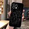 Чехол для телефона Carcasa Funda Для iPhone 17 Pro Max Air 16 15 14 13 Pro Max 15 16 Pro 15Plus Ужасы Аниме Девушка Чехол