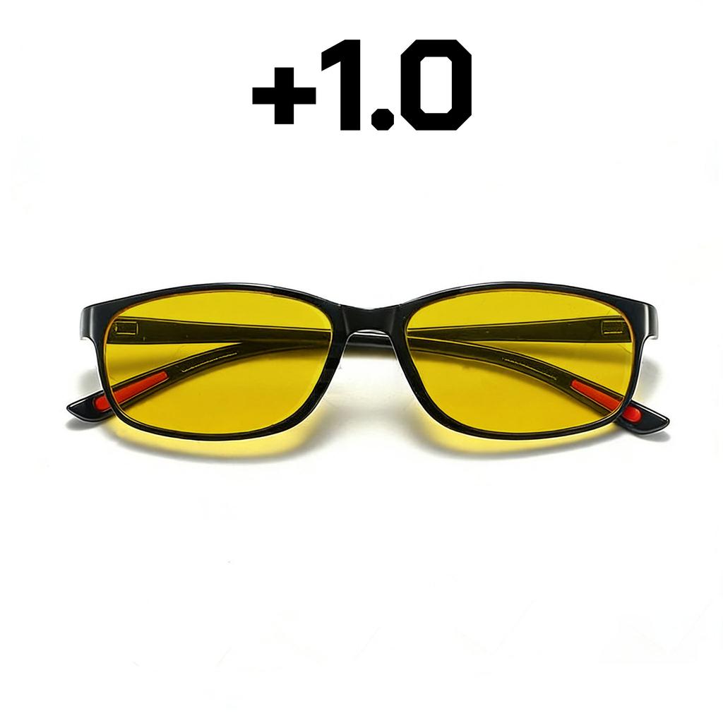 Ультралегкие Очки для Чтения с Ночным Видением из TR90 Маленькая Рамка Очки для Дальнего Зрения Дневное и Ночное Видение Вождение На Улице Очки для Пресбиопии