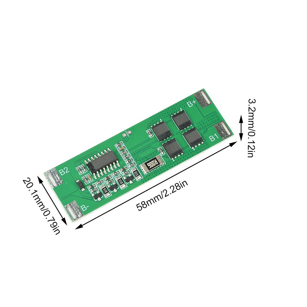 3S 12.6V 18650 Polymer Li-ion Lithium Battery Charger Protection Board 15A Discharger and  Charger BMS Balance Module