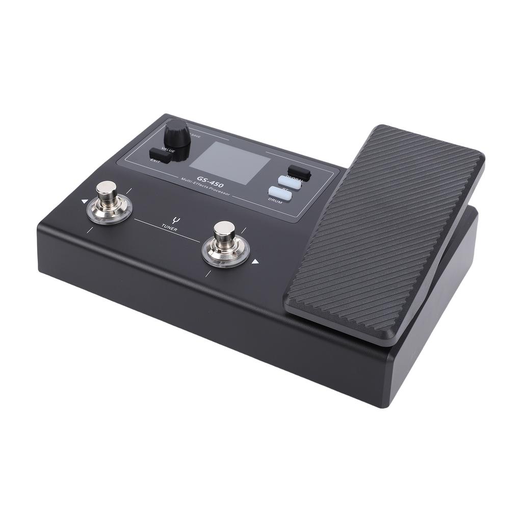SOUNDSENTRY Electric Guitar Multi Effects Processor BT Drum Machine Tuner LCD Screen 8 Parallel Modules 100 Presets 2