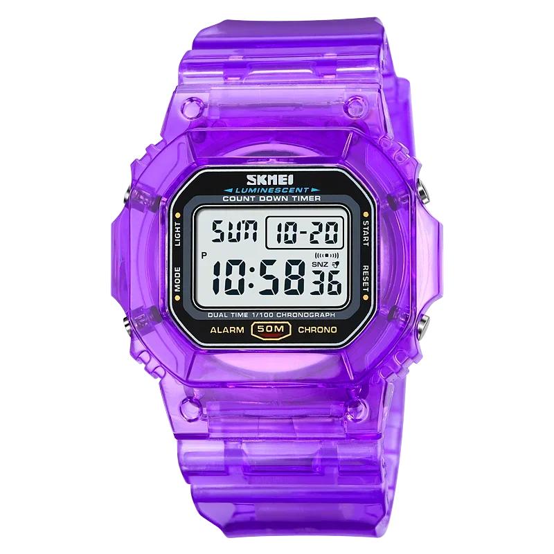 SKMEI 1999 Многофункциональные Наручные Часы с Отображением Даты reloj hombre Подсветка Дисплея Секундомер Цифровые Часы Мужские 5 Бар Водонепроницаемые