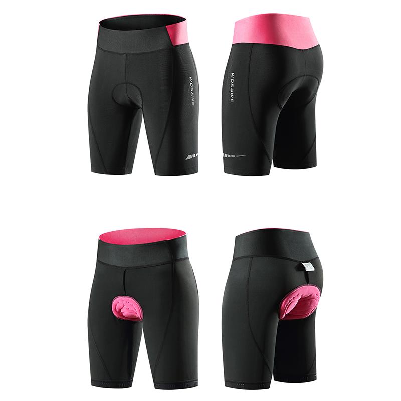 Велосипедные шорты WOSAWE Женские велосипедные спортивные шорты для гонок