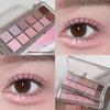 Twelve-color Eyeshadow Disc Light Makeup Commuting Multi-use Matte Pearlescent Natural Brightening Long-lasting Versatile Eye Makeup Earth Color