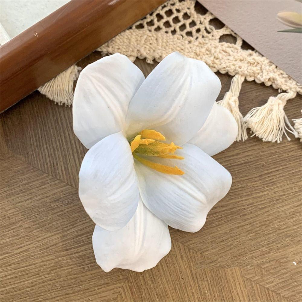 Korean Style Simulation Flower Hair Clip Bohemian Style Tulip Flower Hairpin Elegant Holiday