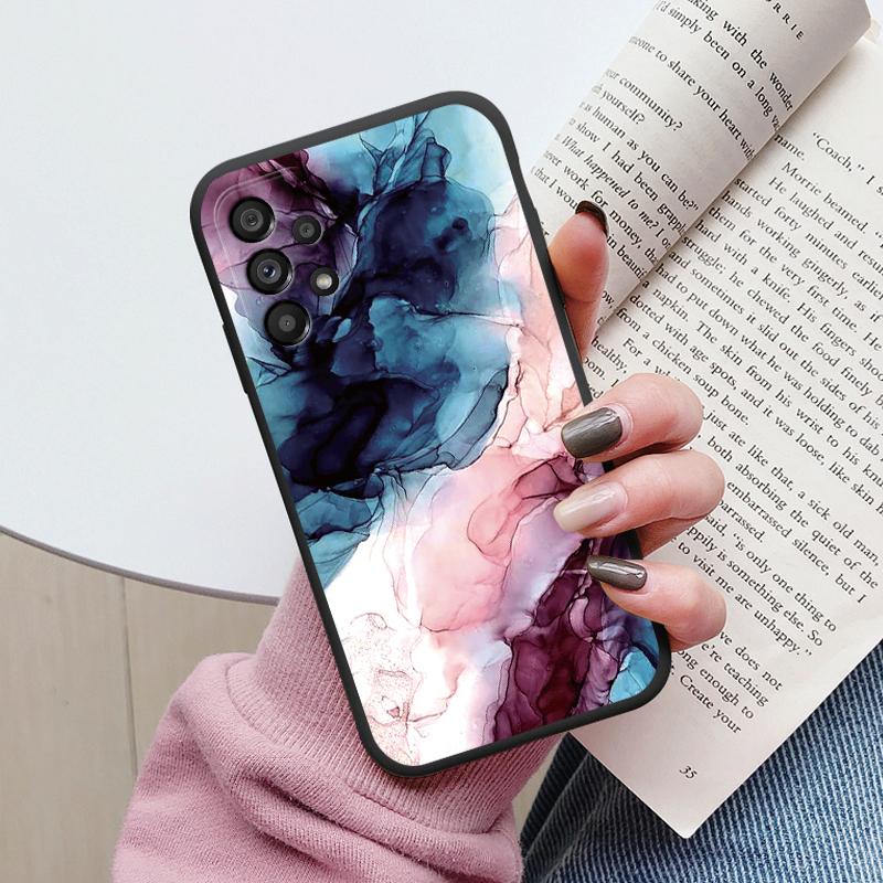 Чехол для Samsung Galaxy A53 5G A 53 Задняя крышка Защитный силиконовый Funda Модный Мраморный Каменный Текстурный Coque для Samsung A53 Capa