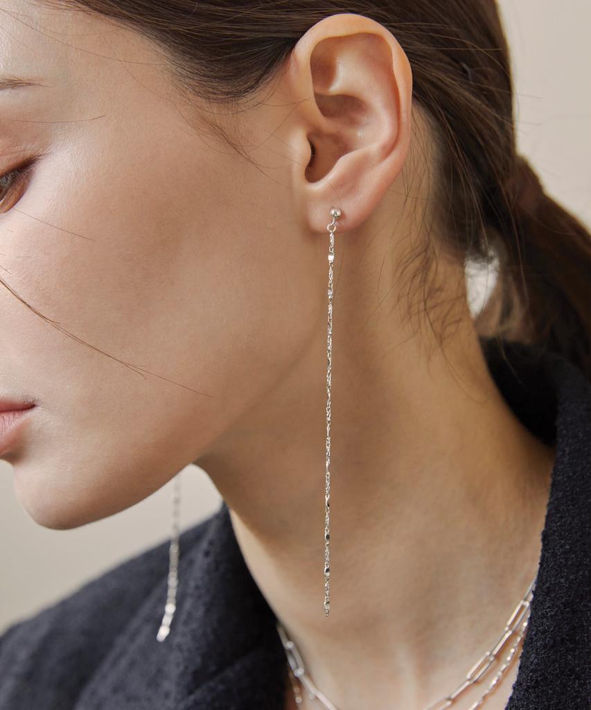Серьга Dmoment Li Drop из стерлингового серебра 925 пробы