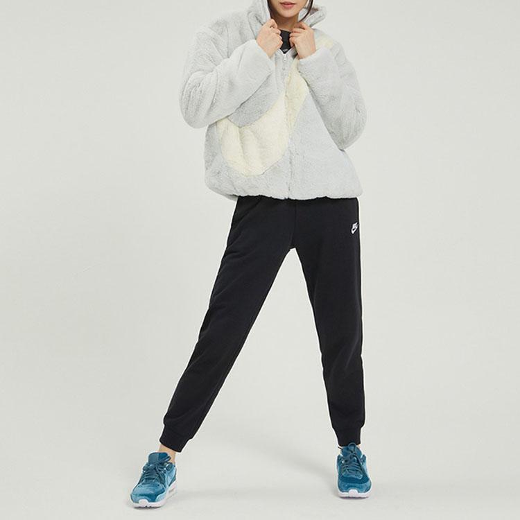 Nike Женская куртка оверсайз с логотипом Swoosh (Азия) Photon Dust Женская уличная одежда DO3792-025
