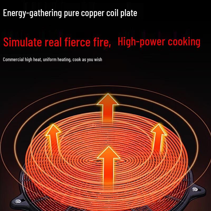 Songrun Commercial Built-in Wire-Controlled Induction Cooktop