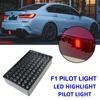 F1 Style 12V Rear Tail Lights Rear Brake Lamp Strobe Flashing Tail Stop Light LED Indicator